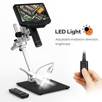 ❤超高性能❣ハイビジョン＆400万高画素＆7インチ大画面♪❤デジタル顕微鏡 ❤超高性能❣ハイビジョン＆400万高画素＆7インチ大画面